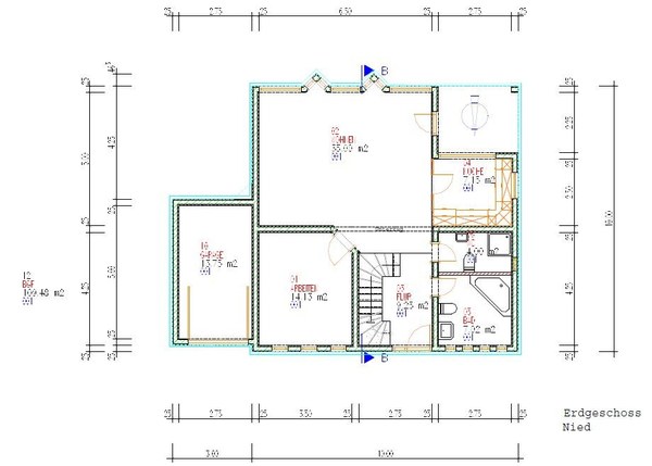Haus Nied Beispiele Schalungssteine / Schalsteine / Schalsteinhaus